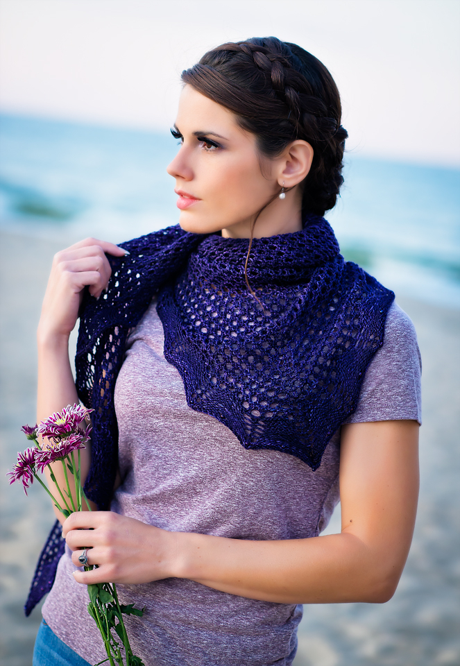 Purple Shawl