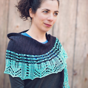 Cheers Shawl from Nelkin Designs photographed byt Patty McGuire