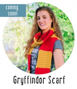 Gryffindor Underclassman Scarf Knitting pattern