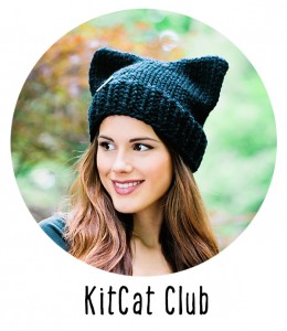 KitCat Club Hat knitting pattern