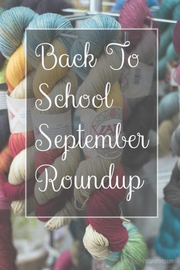 Back to School with Pattymac Knits