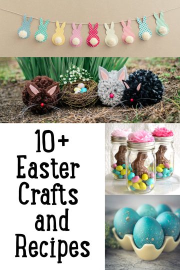 With Easter is just around the corner, we still have plenty of time to enjoy Easter crafts and recipes. Make pom pom bunnies and Vegan Irish Cream