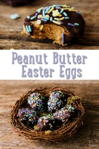 Peanut Butter Eggs | Peanut Butter Easter Eggs | Reese's Eggs | Homemade Peanut Butter Cups | Easter Dessert Recipe